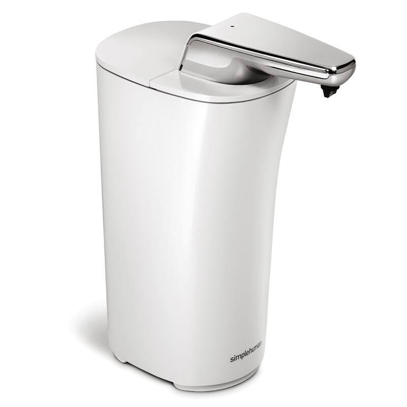 simplehuman White Bath Accessory Sensor Pump