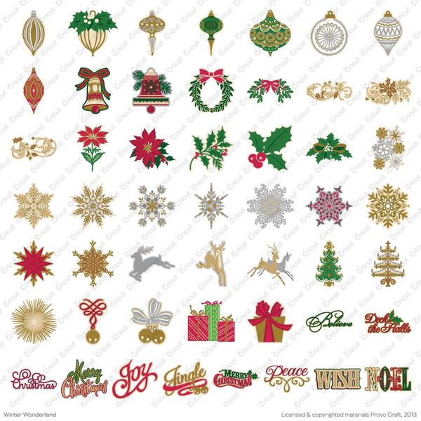 Cricut Shape Cartridge - Anna Griffin Winter Wonderland
