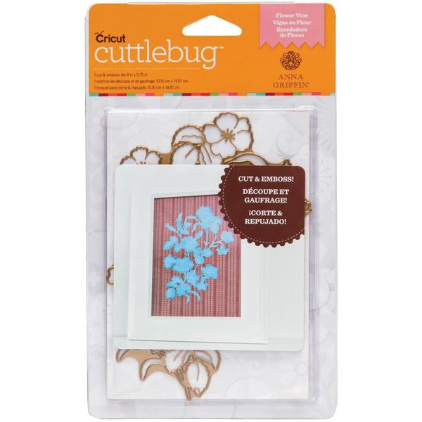 Shop Cricut Cuttlebug A2 Cut & Emboss Die By Anna Griffin Flower Vine