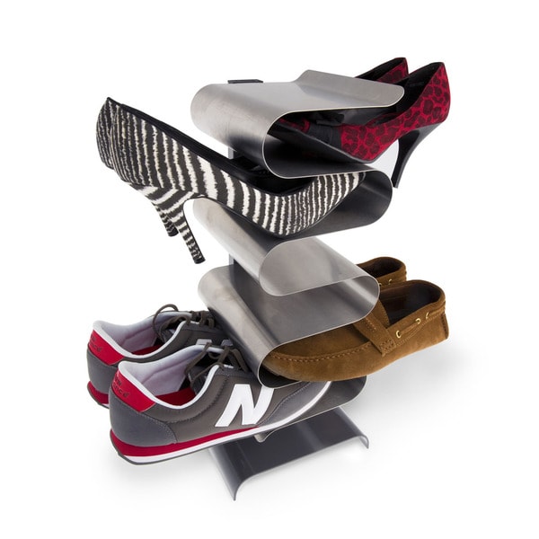 me Nest 7 pair Stainless Steel Shoe Rack