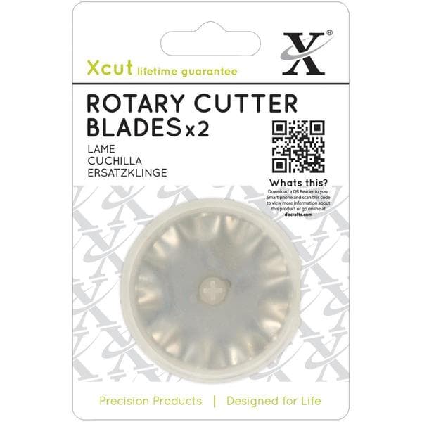 Xcut Rotary Cutter Replacement Blades 2 Pkg 45mm For Xc268450 Bed Bath And Beyond 8778606