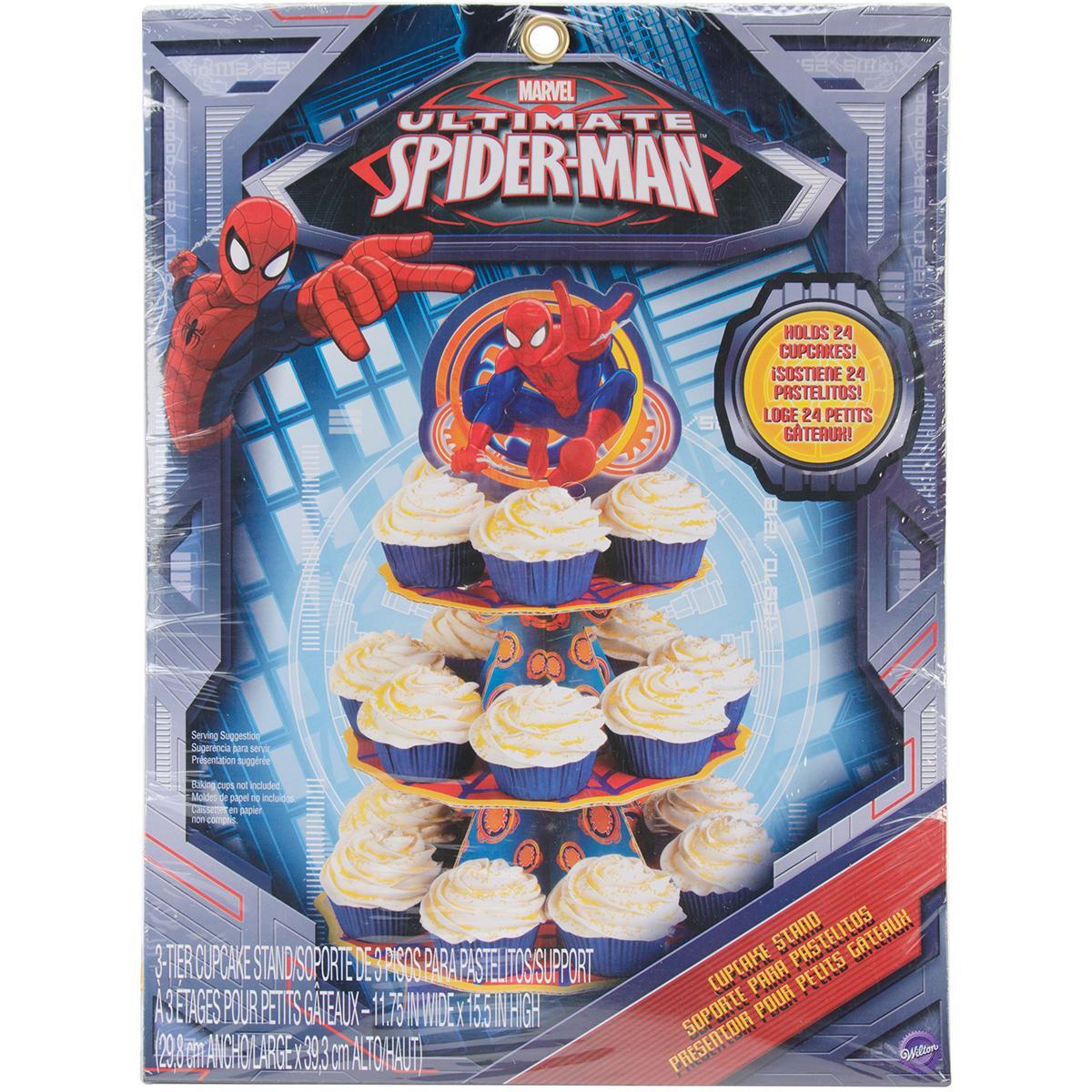 Treat Stand   Spider man 11.75 X15.5 Holds 24