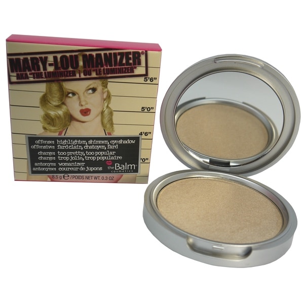 the Balm Mary Lou Manizer Honey Hued Luminizer Powder TheBalm Eyes