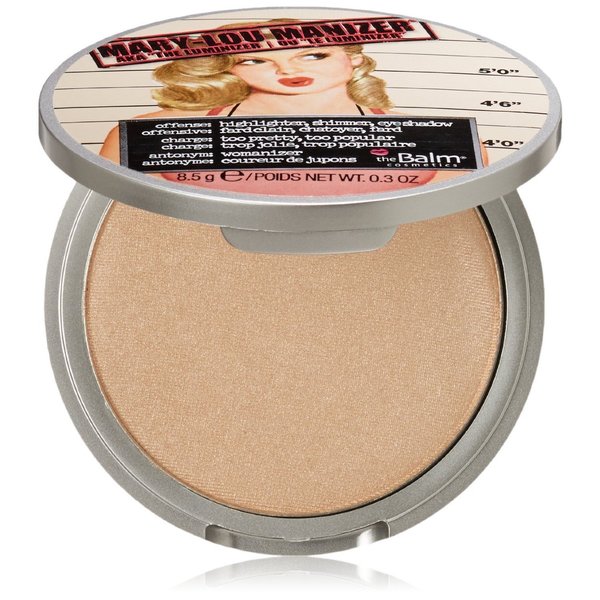 theBalm Mary Lou Manizer Honey Hued Luminizer Powder