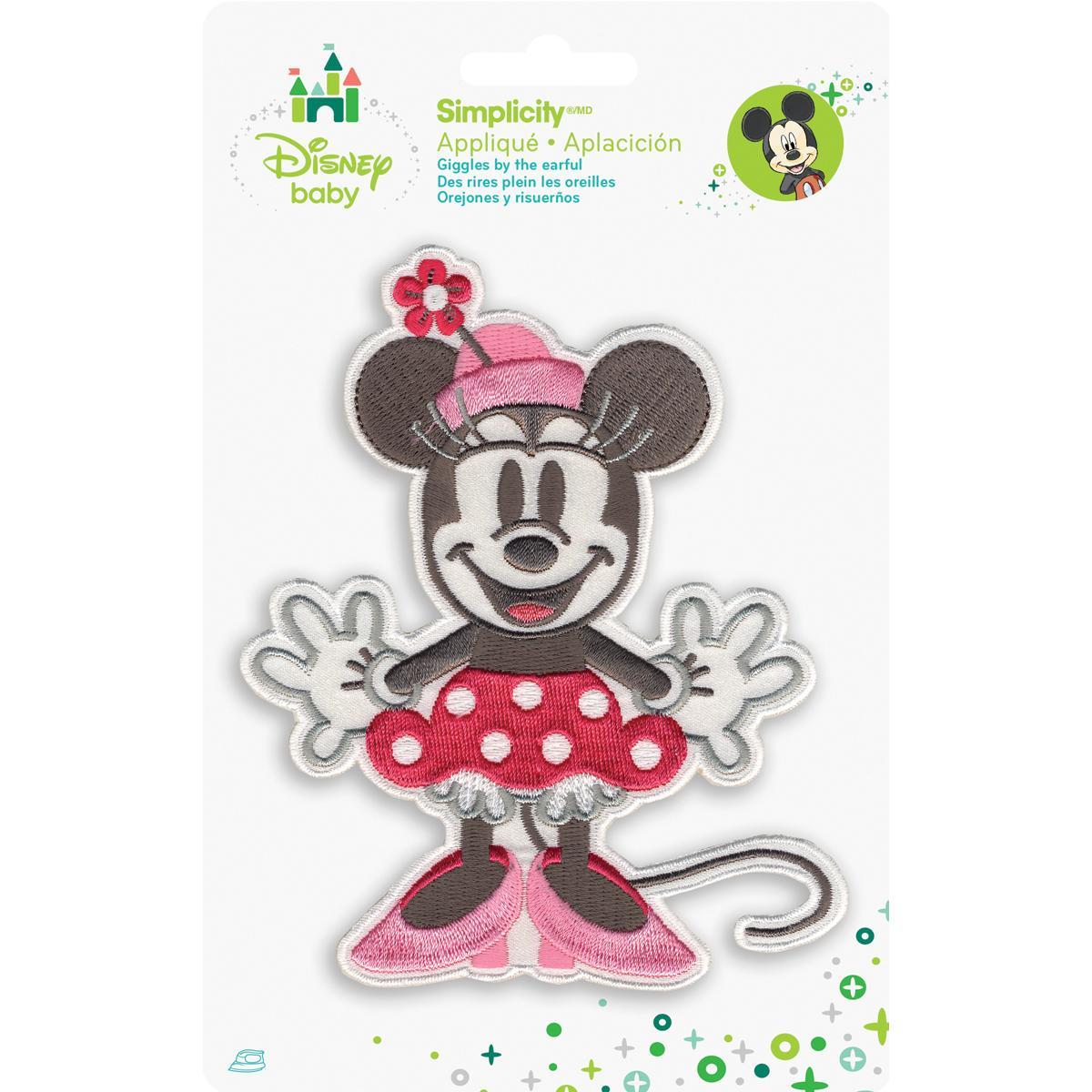 Disney Mickey Mouse Minnie Full Body Iron on Applique