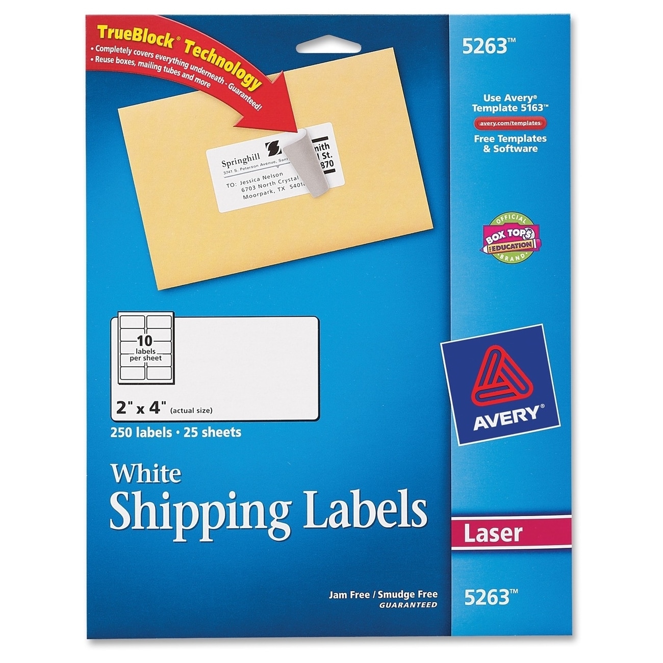 Avery Easy Peel Address Label