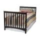 preview thumbnail 5 of 3, London Euro Mini 2-in-1 Convertible Crib with Mattress