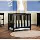 preview thumbnail 1 of 3, London Euro Mini 2-in-1 Convertible Crib with Mattress