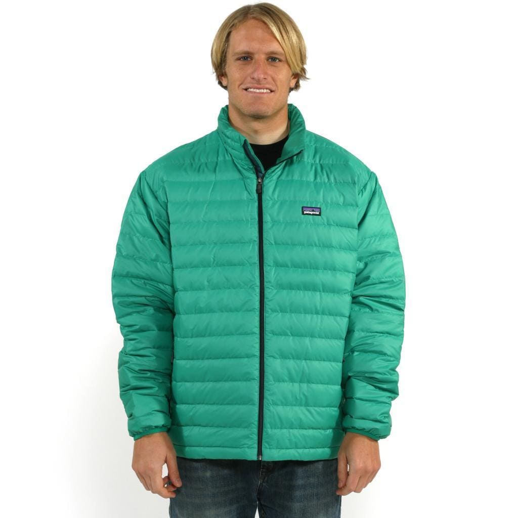 Patagonia Mens Green Supersonic Down Sweater