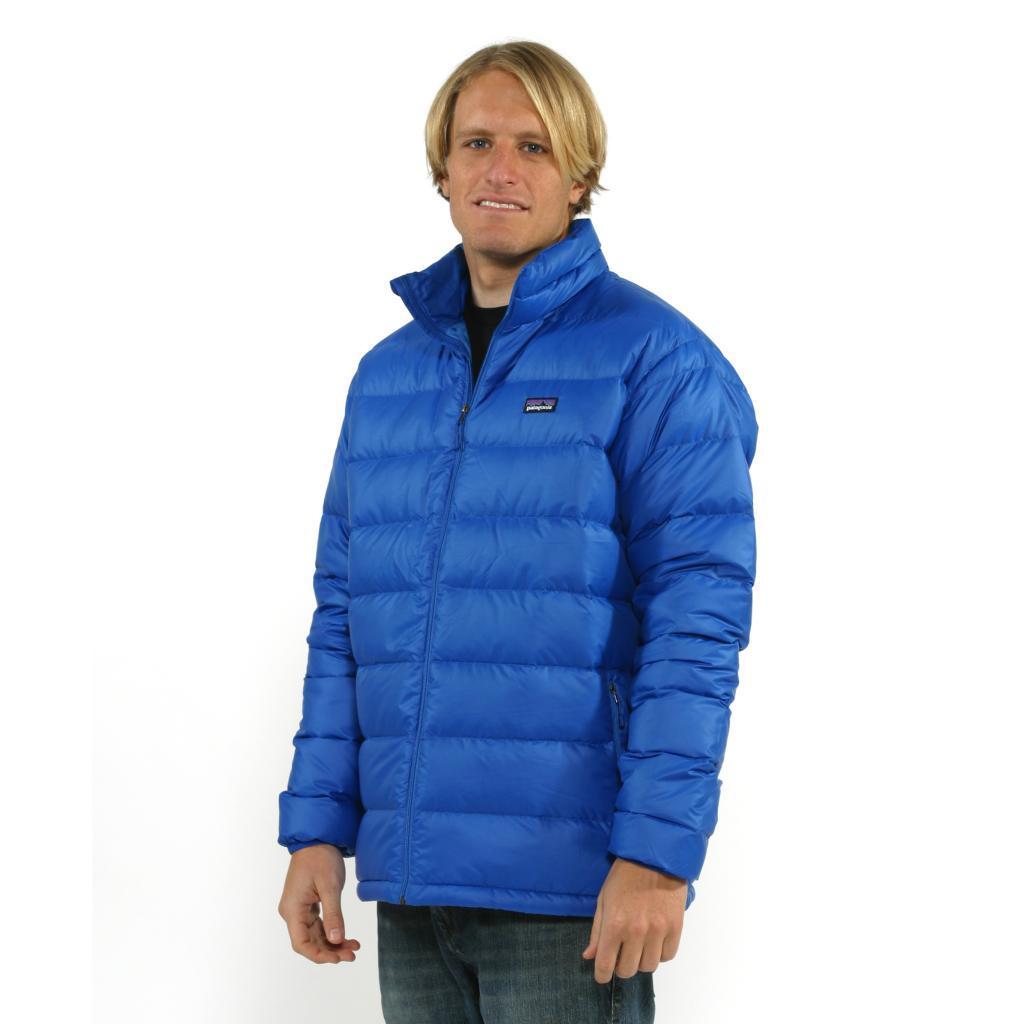 patagonia down sweater hoody viking blue