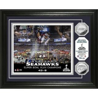 Seattle Seahawks Super Bowl 48 Champions 'Celebration' Silver Coin