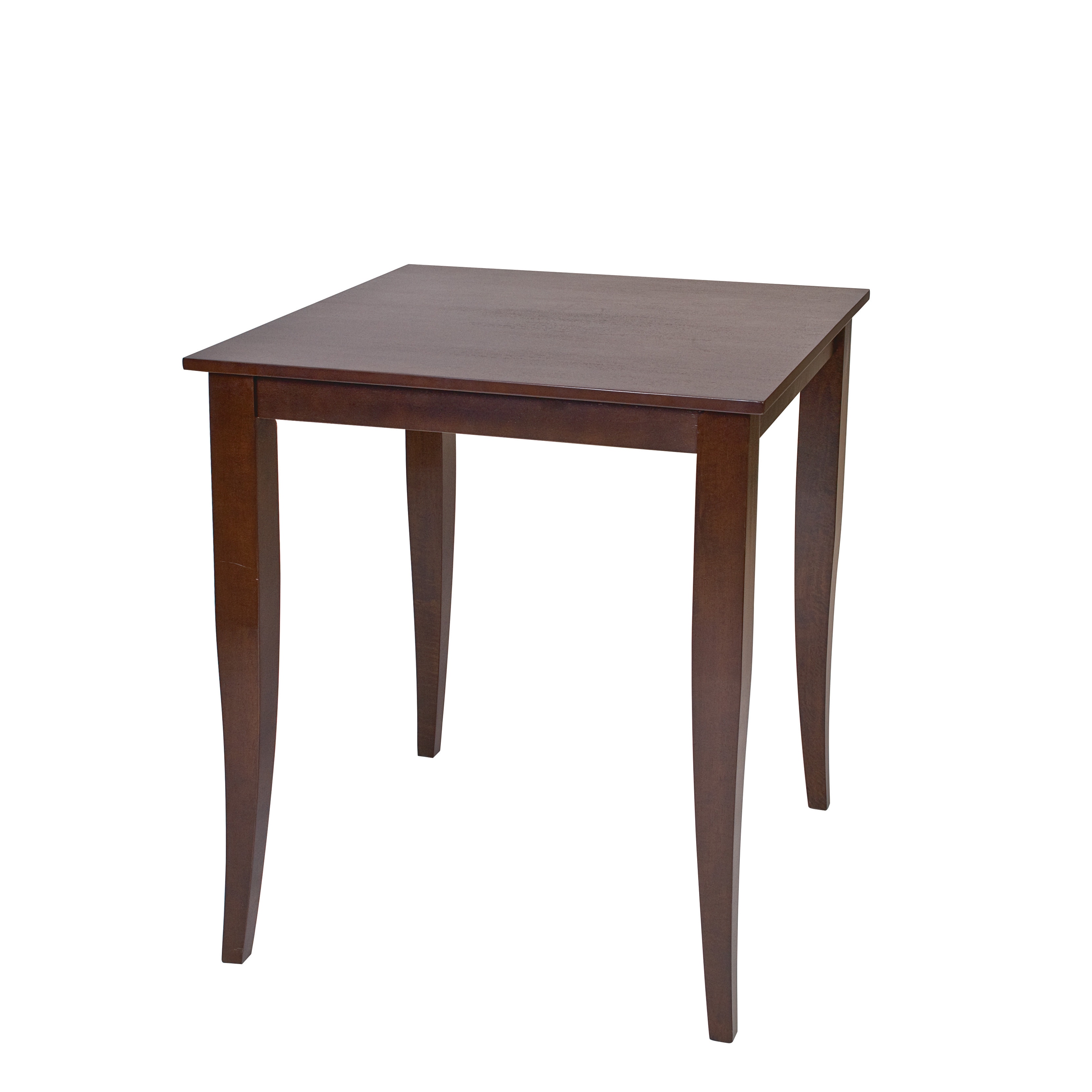 Jamestown 36.25 inch High Square Espresso Pub Table