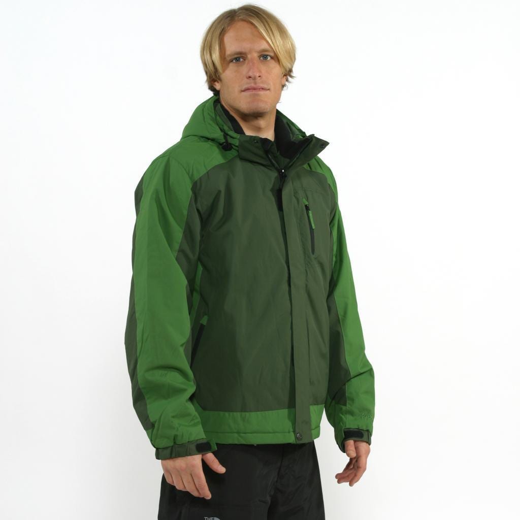 Pulse Pulse Mens Green Ridge Back Jacket Green Size S