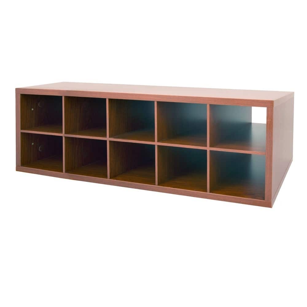 Organized Living freedomRail Modern Cherry Double Hang Big OBox Cubby