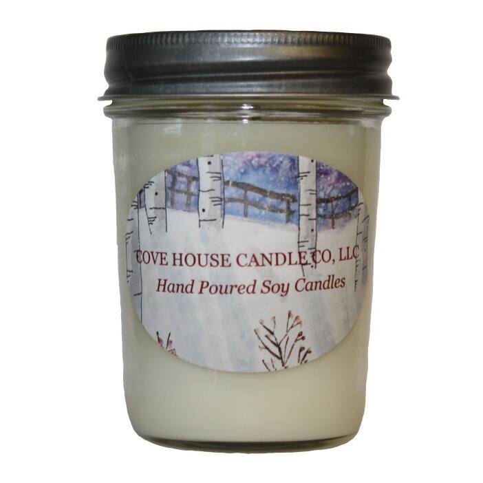 Scented Dye-free 8 oz. Jelly Jar Soy Candle - 8 oz