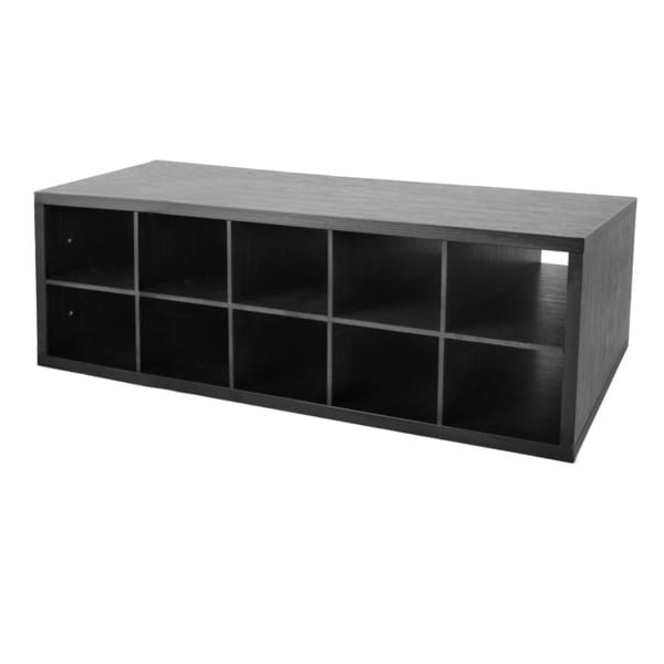 Organized Living freedomRail Midnight Live Double Hang Big O-Box Cubby