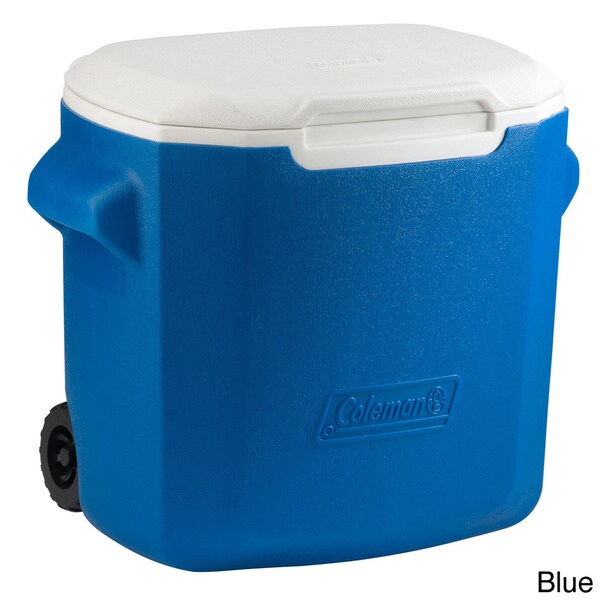 Shop Coleman 28-quart Wheeled Cooler - Free Shipping Today - Overstock ...