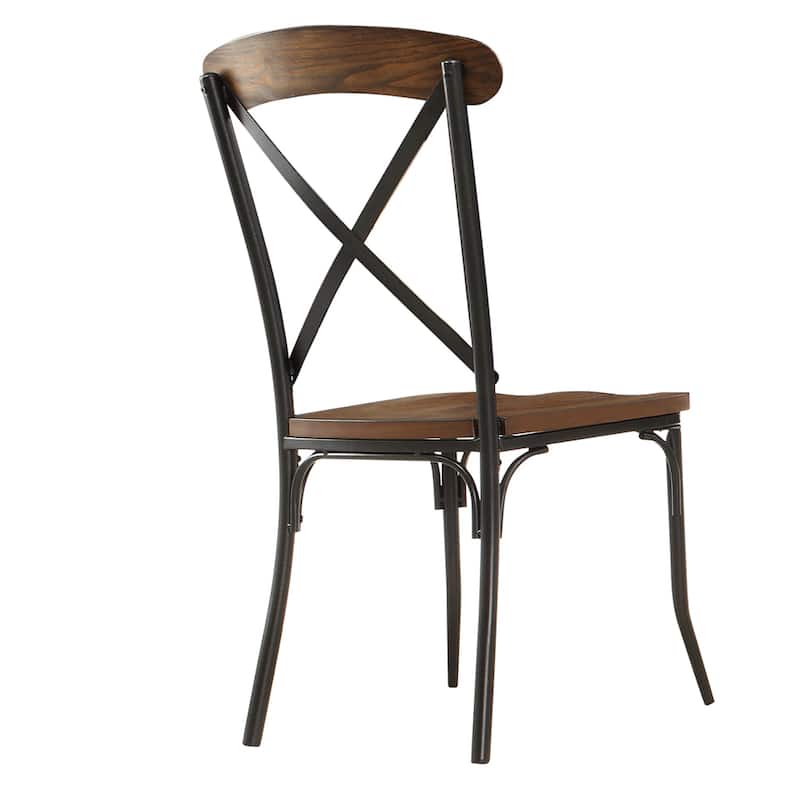 Nelson X-Cross Back Dining Chair (Set of 2) by iNSPIRE Q Classic