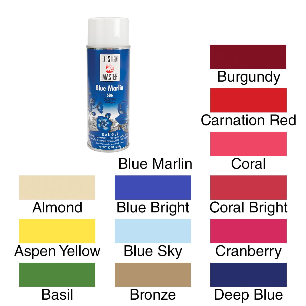 Colortool Floral Spray Paint 12oz