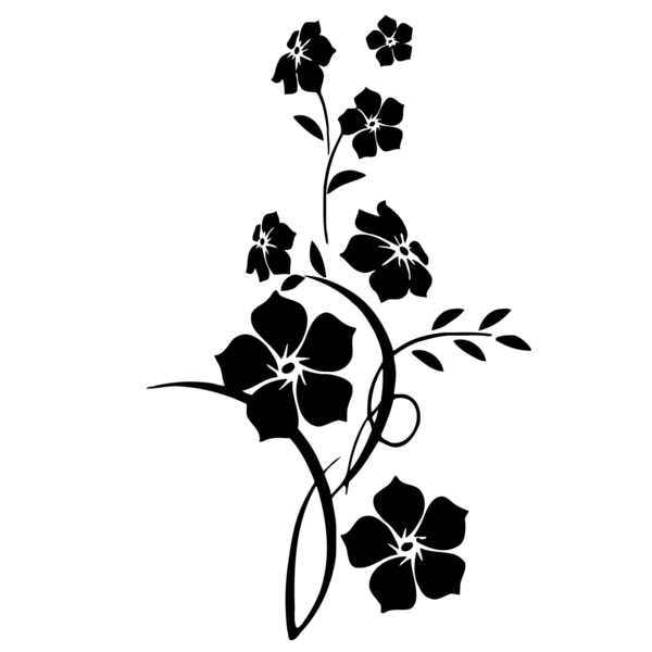Free Free Flower Decal Svg 807 SVG PNG EPS DXF File