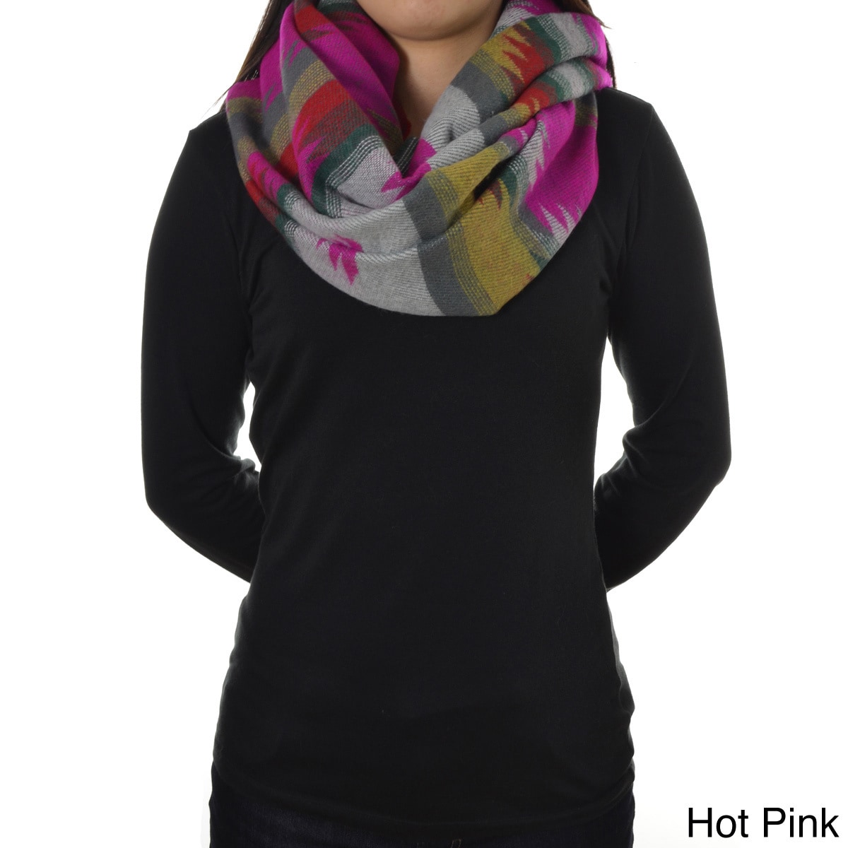 La77 Aztec Print Blanket Scarf