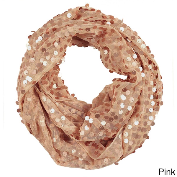 LA77 Sequin Embellished Infinity Scarf LA77 Scarves