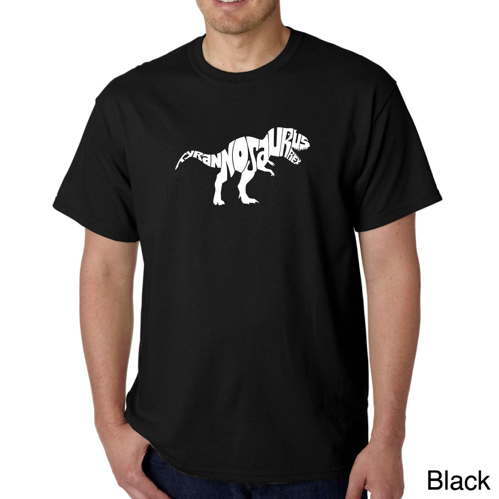 Los Angeles Pop Art Mens Tyrannosaurus Rex T shirt