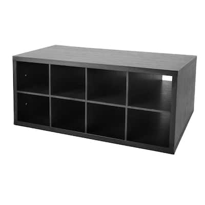 Organized Living freedomRail Midnight Live Double Hang OBox Cubby