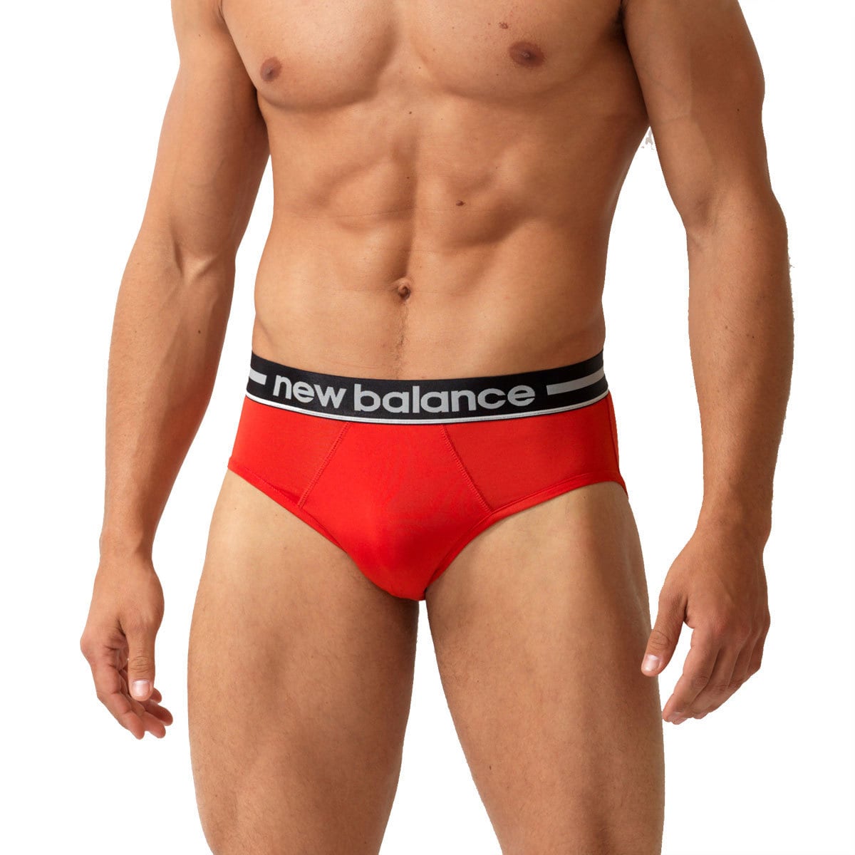 New Balance Mens Lifestyle Red Briefs