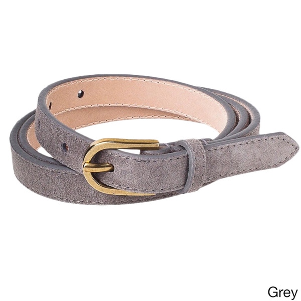 American Apparel Women's Skinny Suede Belt American Apparel Women's Belts