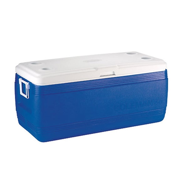 coleman cooler blue