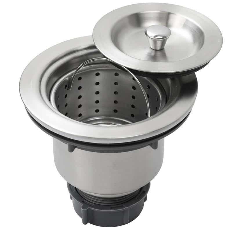 Ticor 3.5-inch Stainless Steel Kitchen Prep Basket Strainer Drain