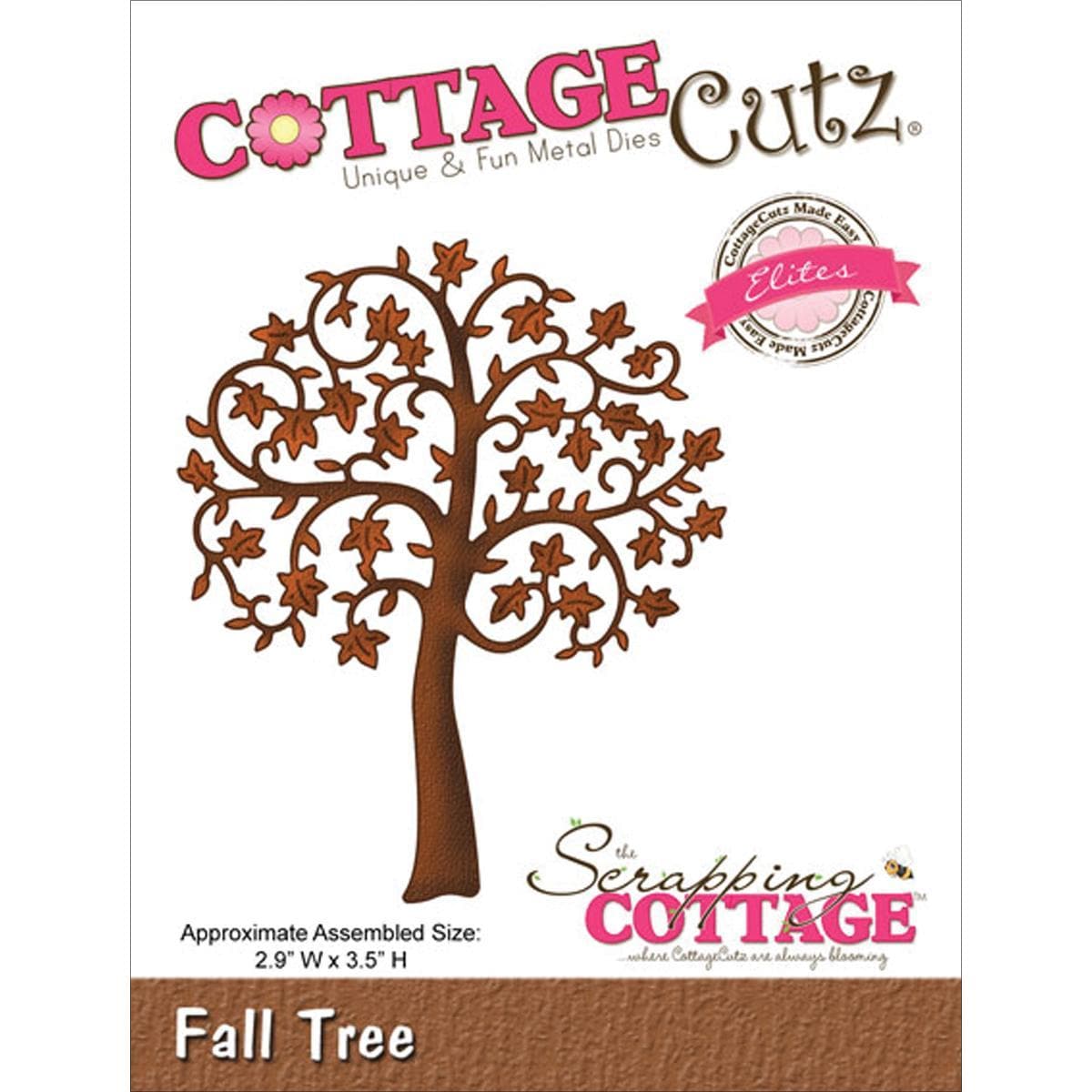 Cottagecutz Elites Die 2.9 X3.5   Fall Tree