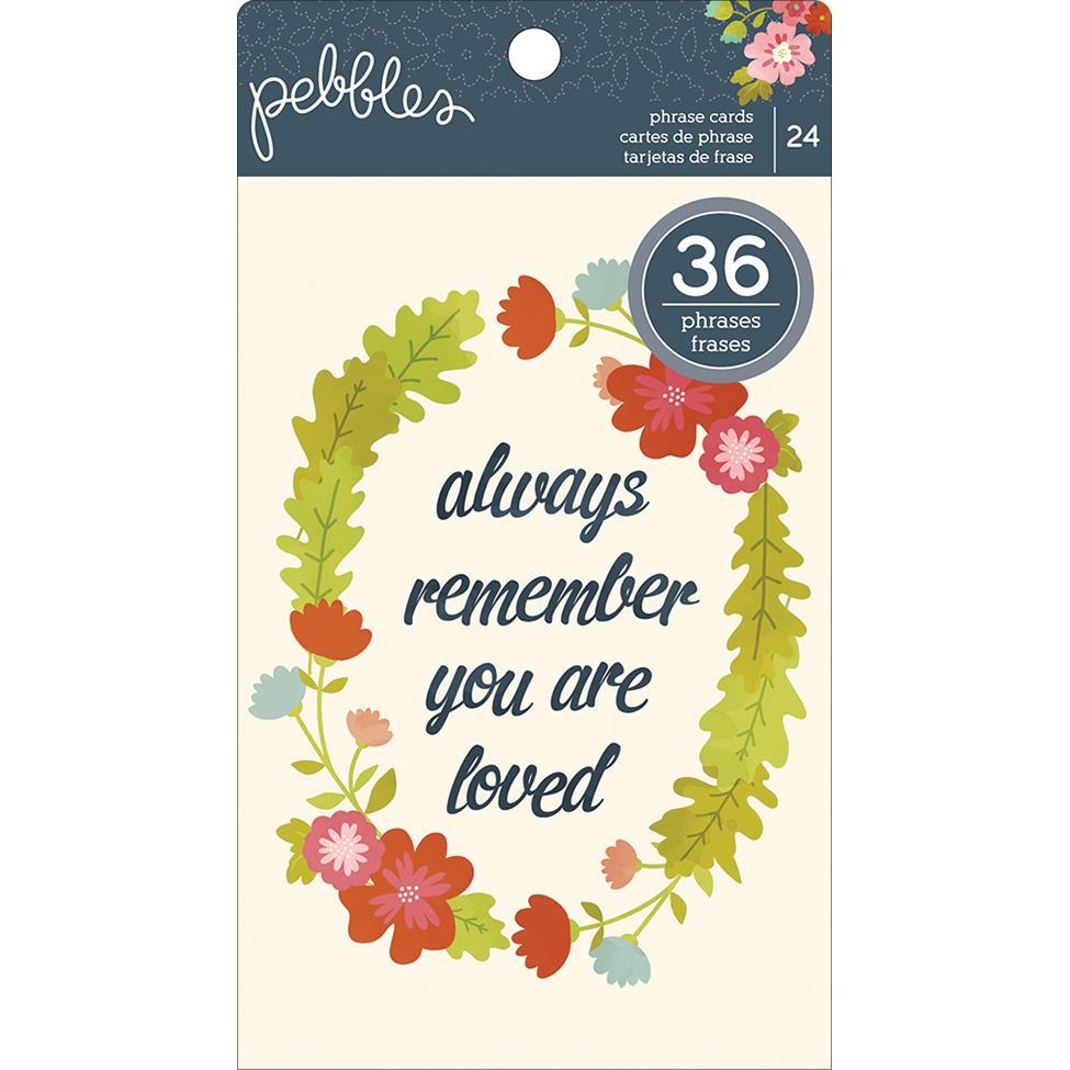 Front Porch Phrase Cards 4 X6 24/pkg   Sentiment Quotes