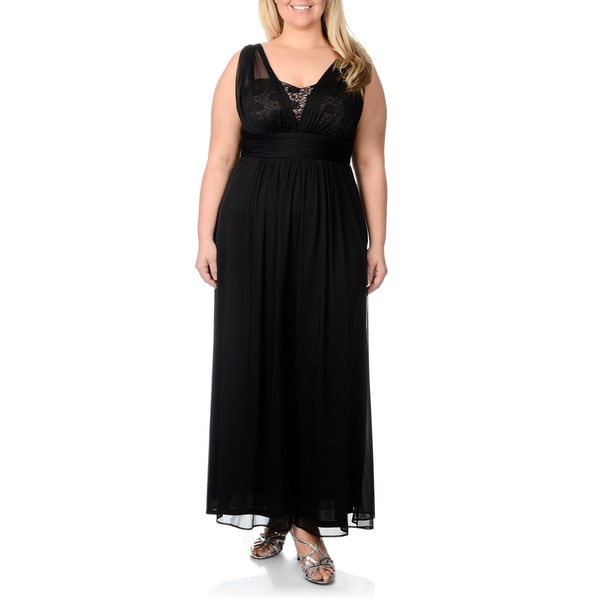 overstock plus size evening dresses