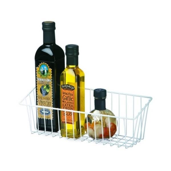 Organized Living White Simple Basket