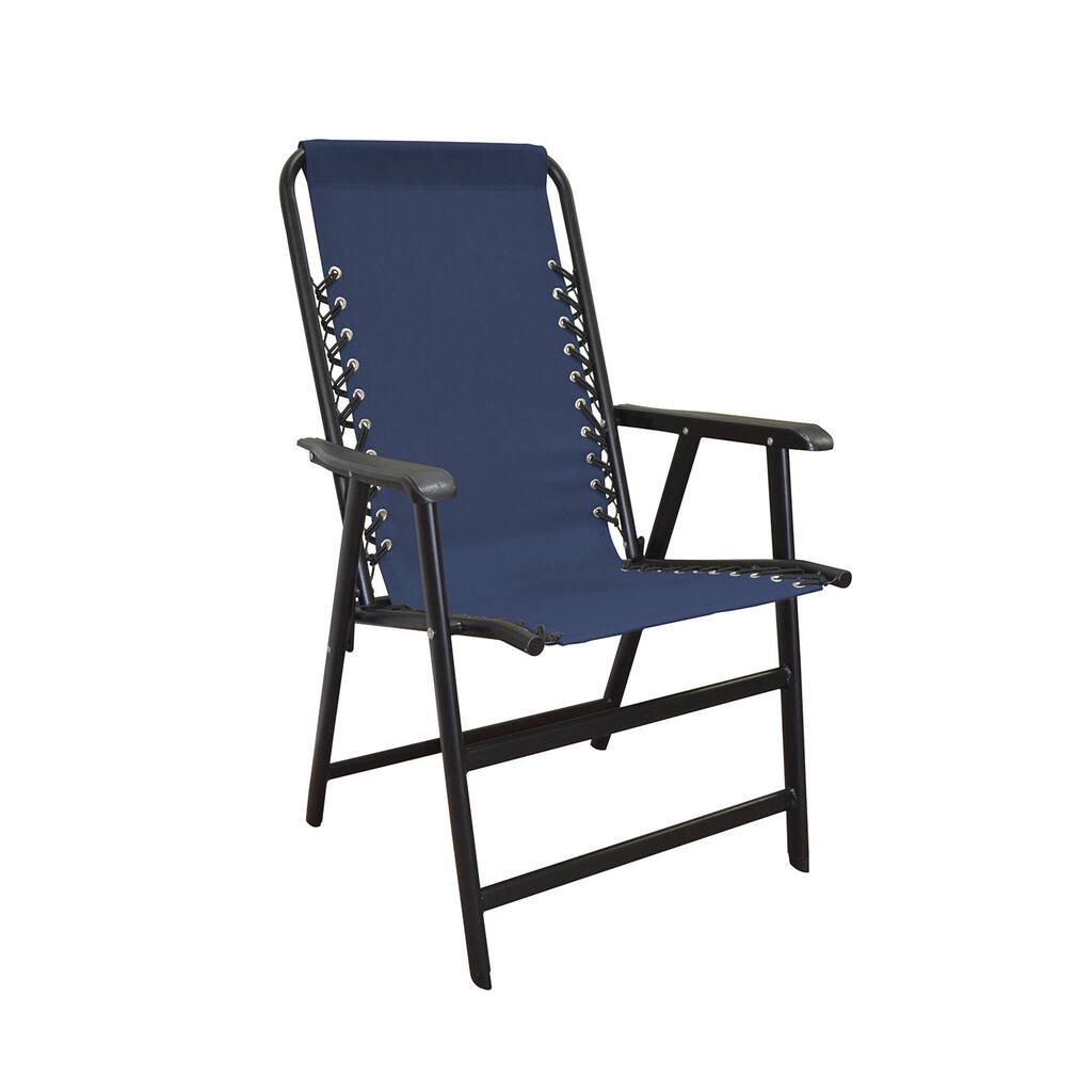 Caravan Canopy Blue Suspension Folding Chair