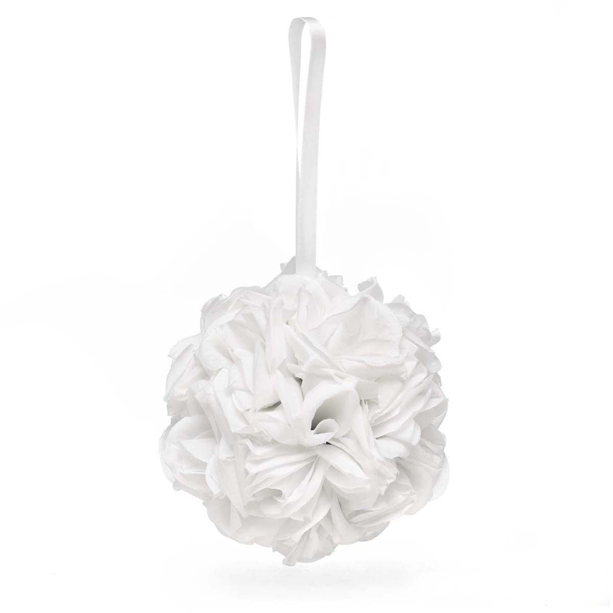 White Rose Kissing Ball