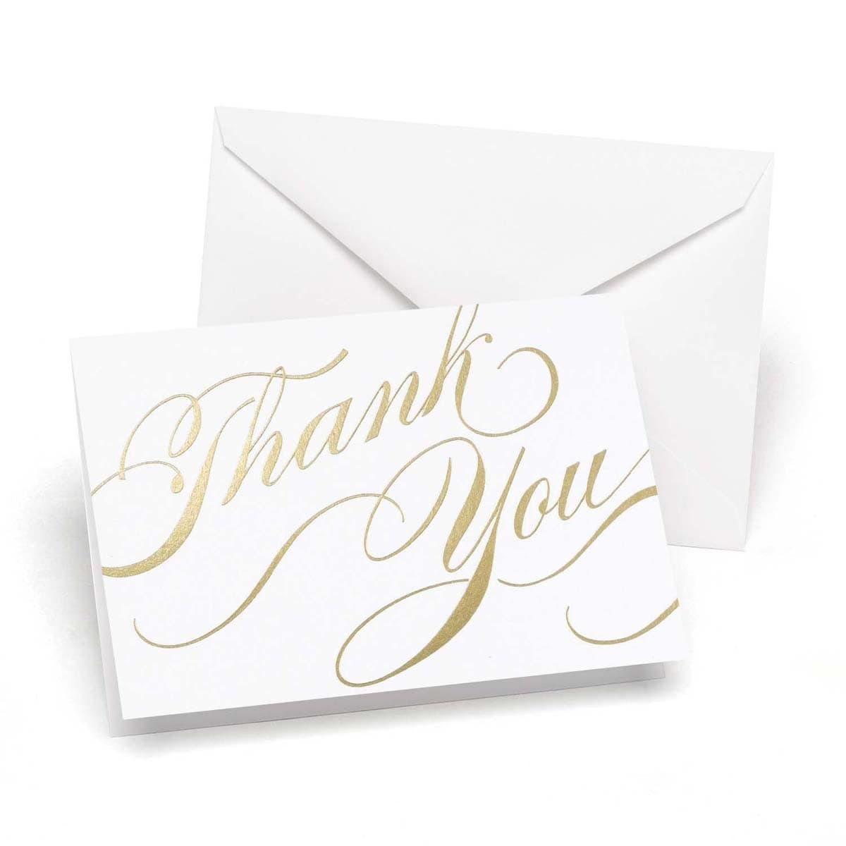 Hortense B. Hewitt Gold Unending Gratitude Thank You Cards