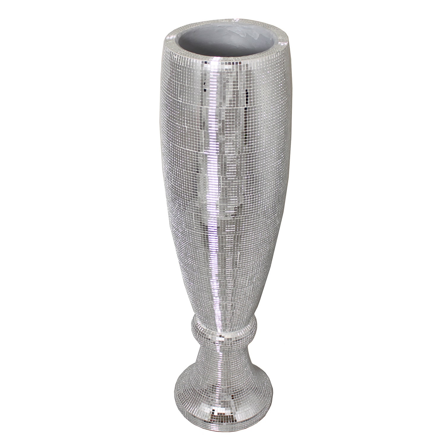 Casa Cortes Lux Mosaic Large Accent Floor Vase