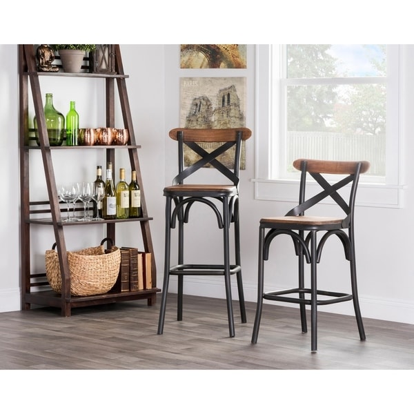 Bentley 30 inch Bar Stool by Kosas Home - 41hx16wx15d