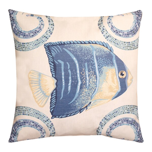 Shop Manual Woodworkers Tropical Fish 19inch Indoor/ Outdoor Throw