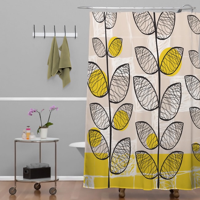 Rachael Taylor 50s Inspired Shower Curtain