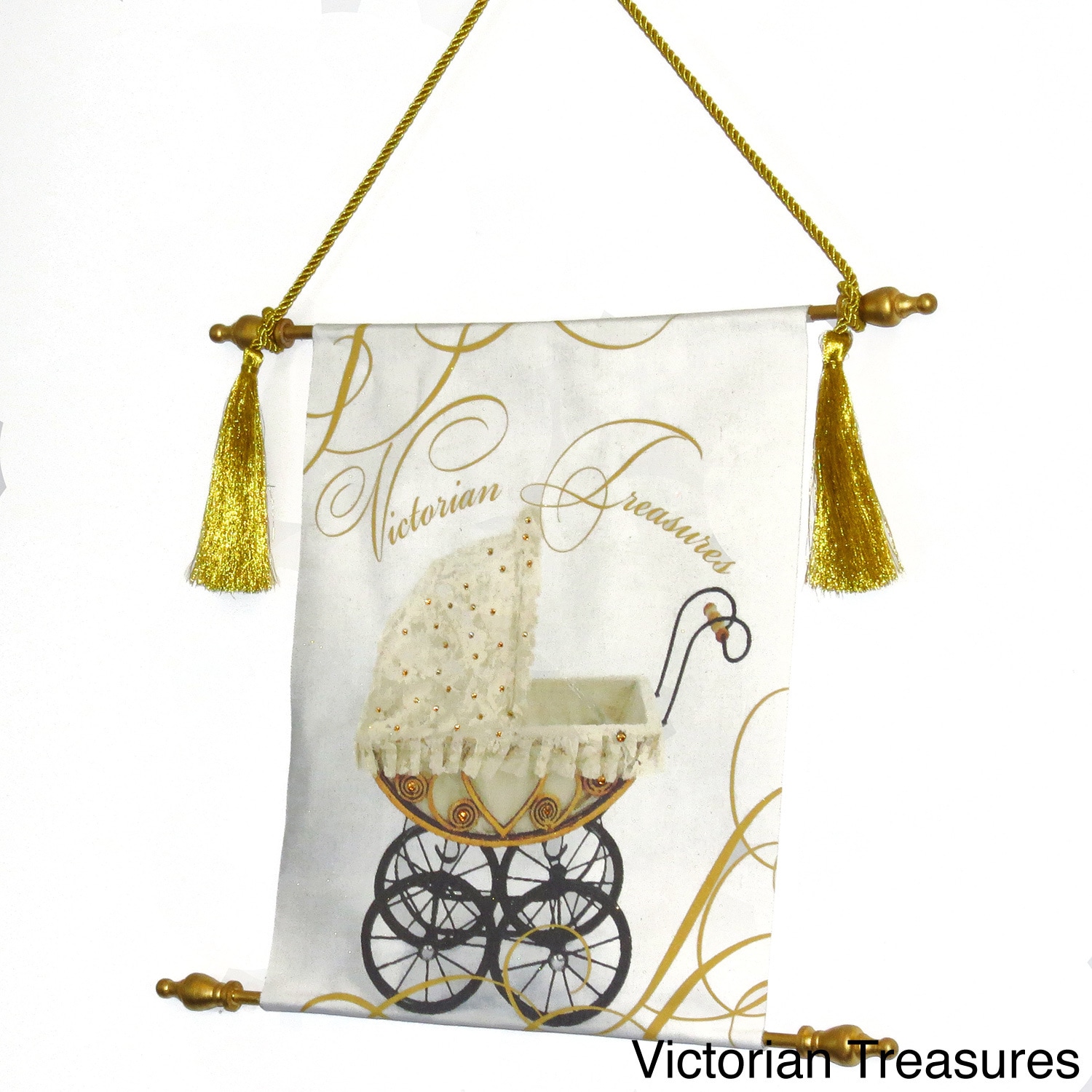 Canvas Scroll Victorian Carriages