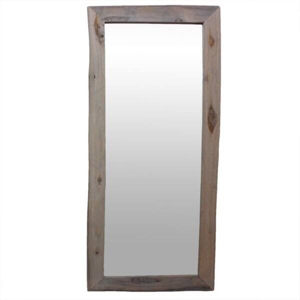 slide 2 of 11, Handmade Reclaimed Teak Wood Full-length Mirror (Thailand) - 22" x 48"