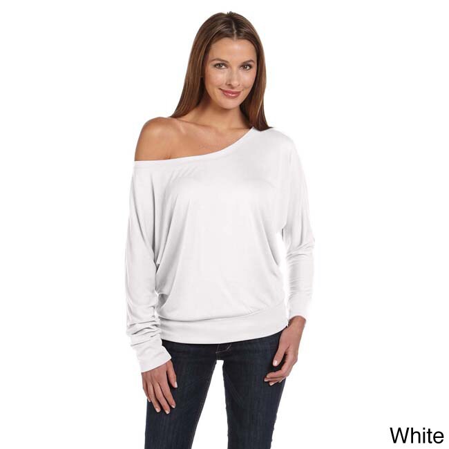 womens jade,green /& pink Long Sleeved Drop Shoulder Sleeved T-shirt top