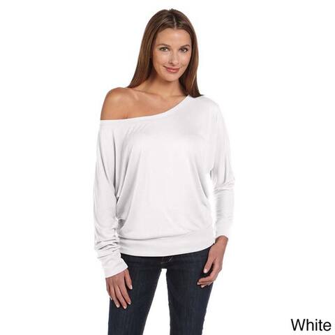 Bella Women's Off-shoulder Long Sleeve T-shirt