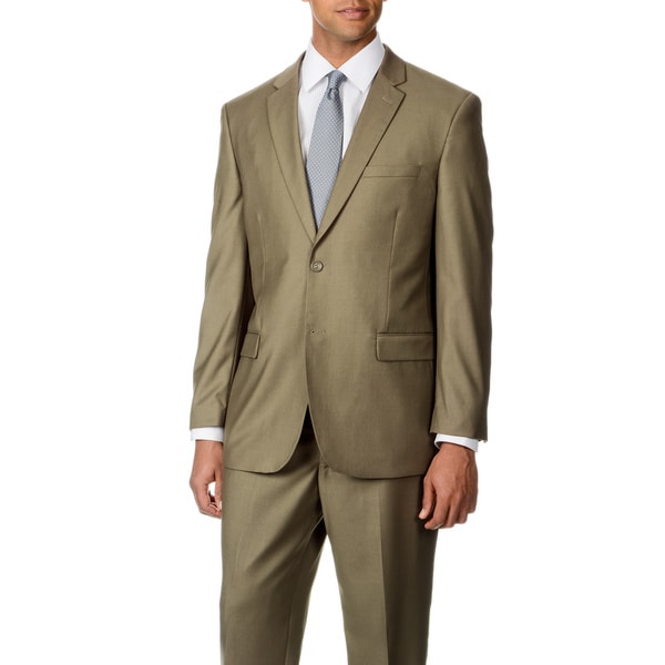 Caravelli Italy Men's 'Superior 150' Tan 2-button Suit