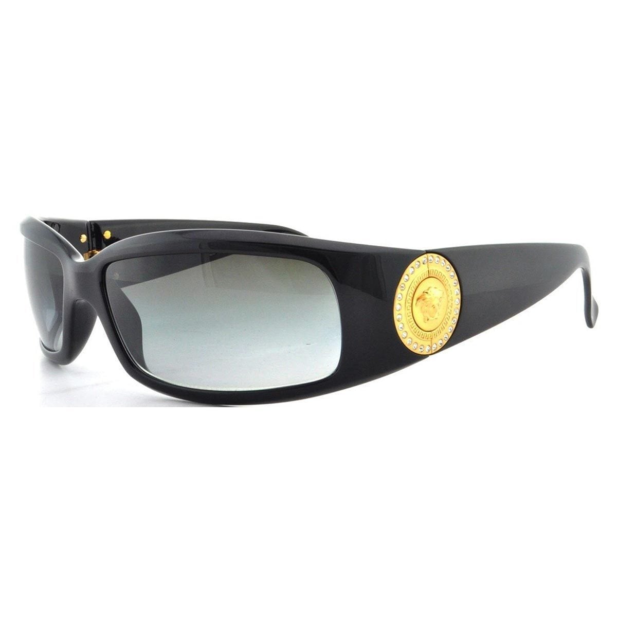 Versace Womens Ve Black Plastic Fashion Sunglasses