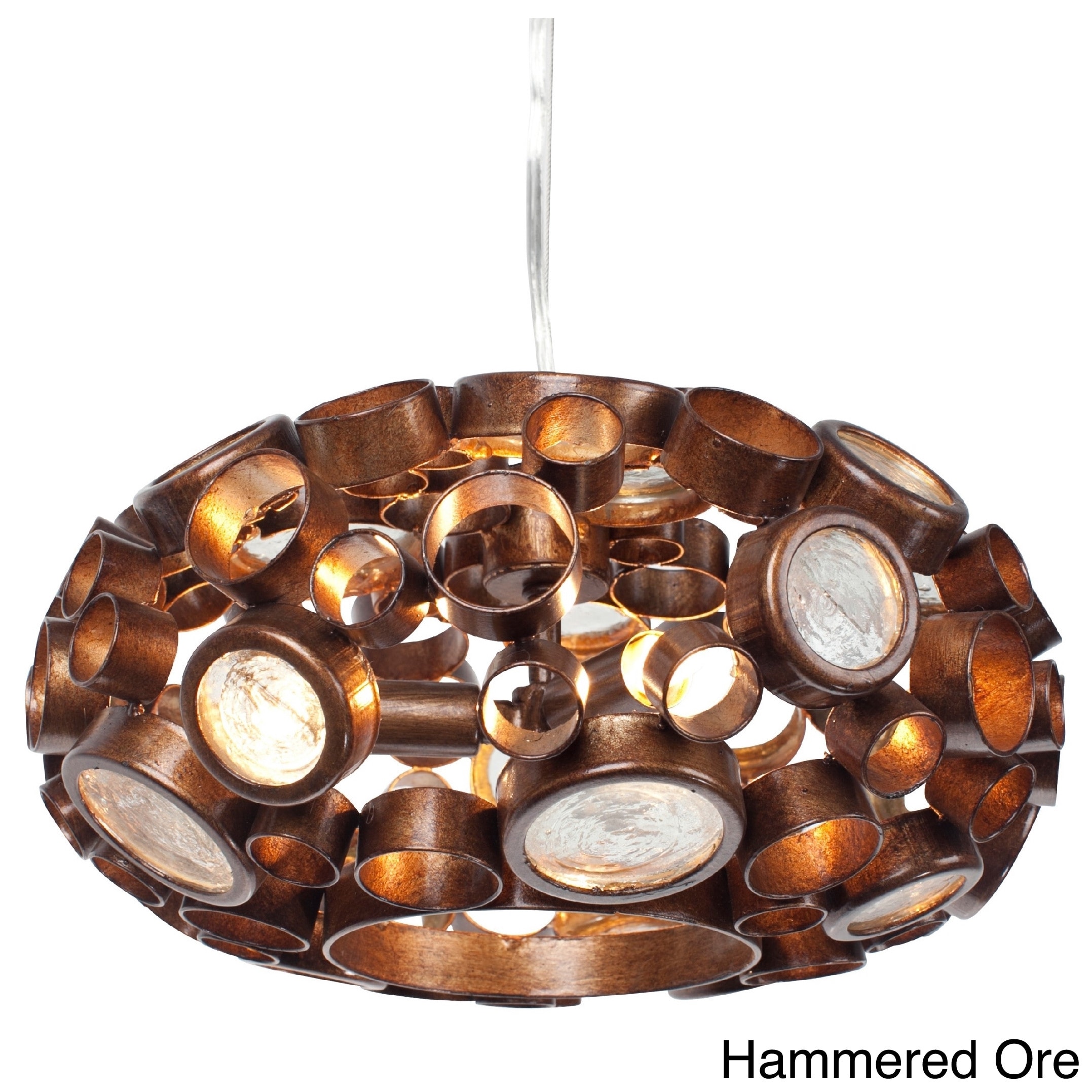 Varaluz Fascination 3 light 12 inch Donut Chandelier